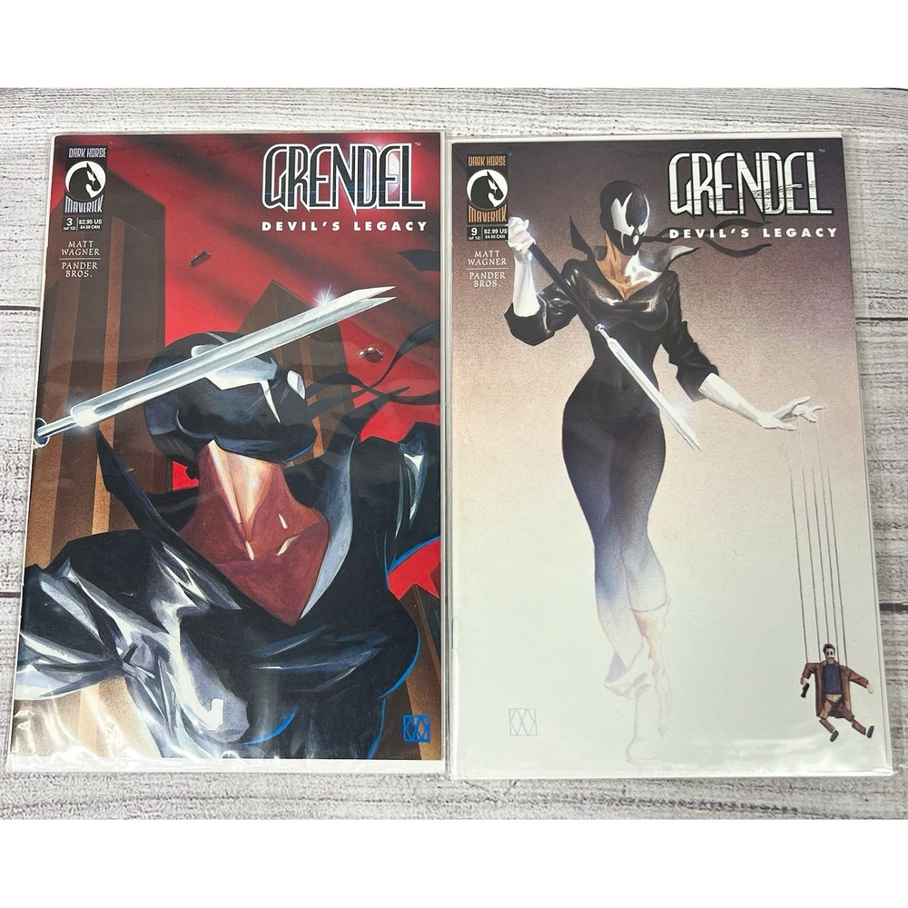 Grendel Devil's Legacy Dark Horse Comics #3 & #9 Lot of 2 Single Issues